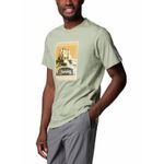 Polera-Manga-Corta-Hombre-Csc-Seasonal-Logo-Verde-Columbia