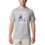 Polera-Manga-Corta-Hombre-Csc-Seasonal-Logo-Gris-Columbia