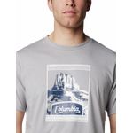 Polera-Manga-Corta-Hombre-Csc-Seasonal-Logo-Gris-Columbia