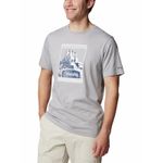 Polera-Manga-Corta-Hombre-Csc-Seasonal-Logo-Gris-Columbia