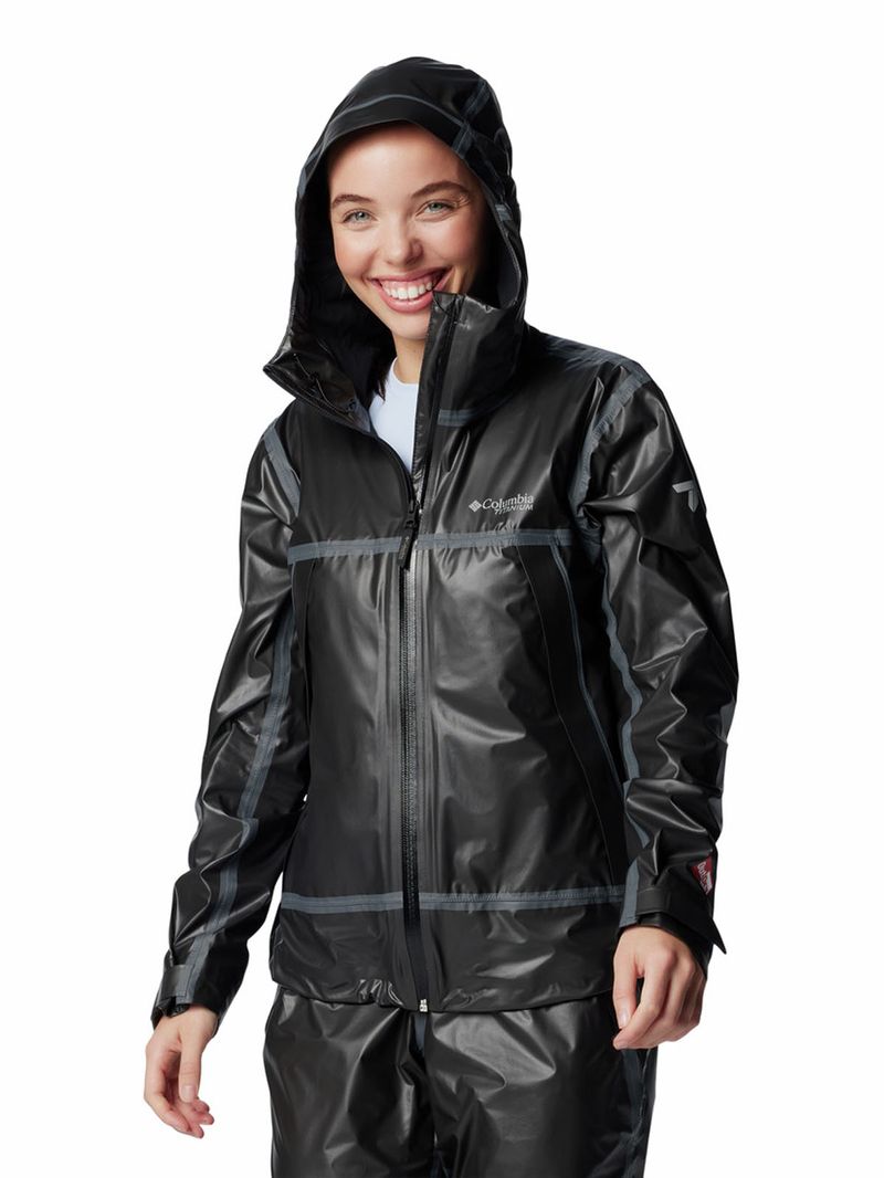 Cortaviento-Mujer-Outdry-Extreme-Wyldwood-Shell-Negro-Columbia