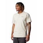 Polera-Manga-Corta-Hombre-Landroamer-Henley-Beige-Columbia