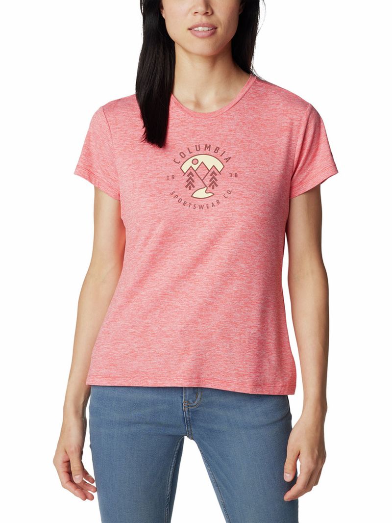 Polera-Manga-Corta-Mujer-Sloan-Ridge-Graphic-Rojo-Columbia