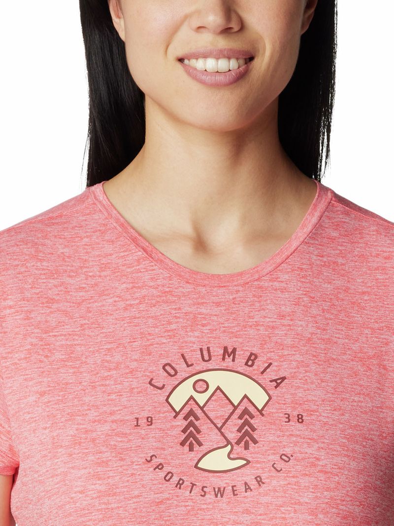 Polera-Manga-Corta-Mujer-Sloan-Ridge-Graphic-Rojo-Columbia