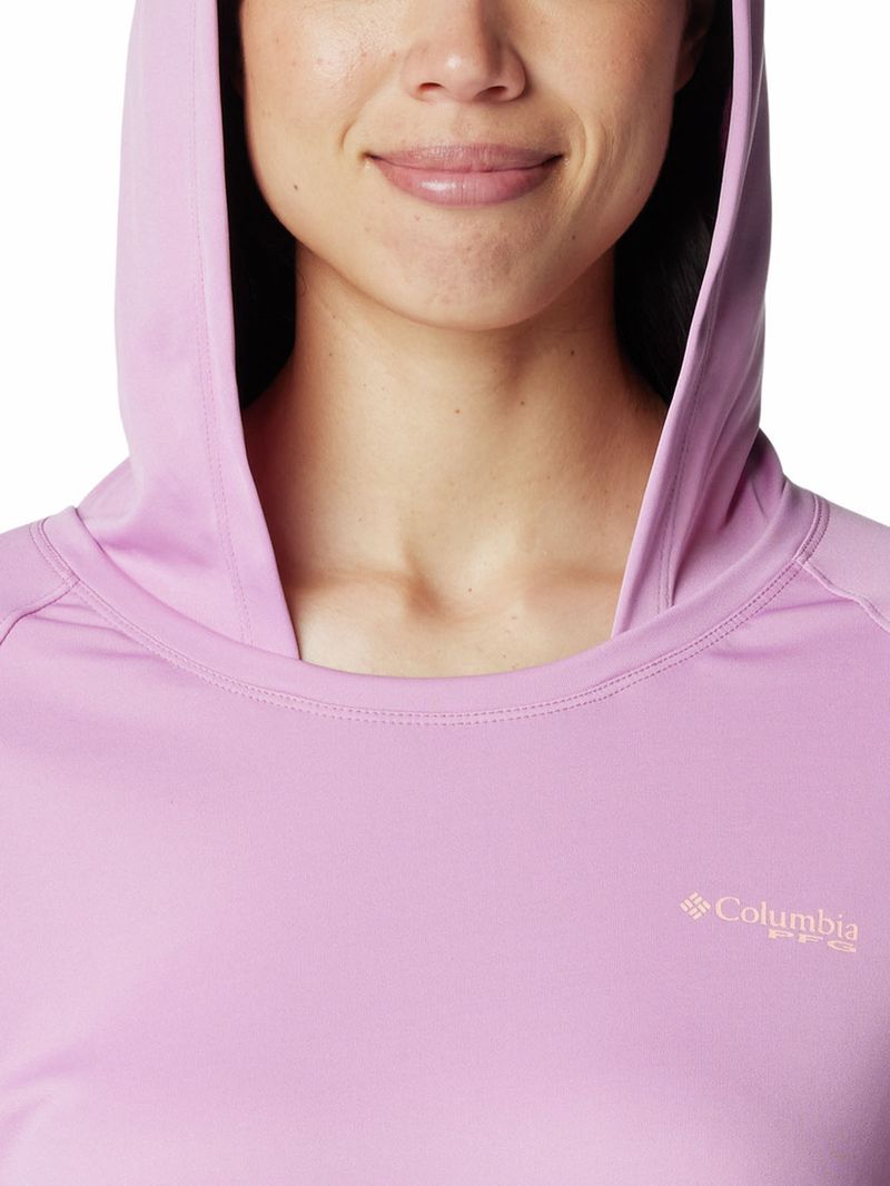 Polera-Manga-Larga-Mujer-Pfg-Tidal-Tee-Hoodie-Rosado-Columbia