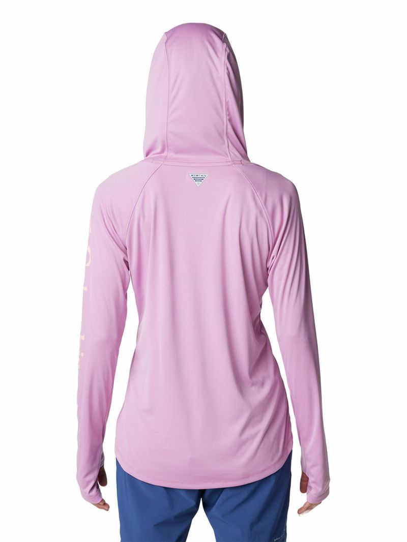 Polera-Manga-Larga-Mujer-Pfg-Tidal-Tee-Hoodie-Rosado-Columbia