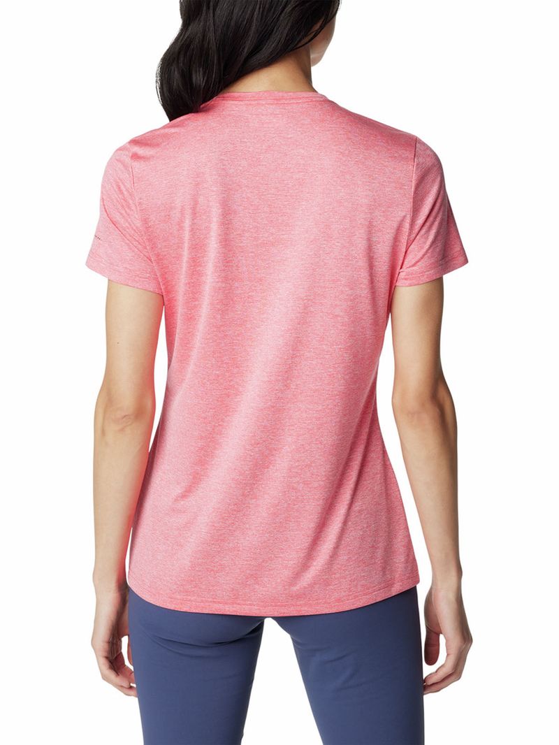 Polera-Manga-Corta-Mujer-Columbia-Hike-Crew-Rojo-Columbia