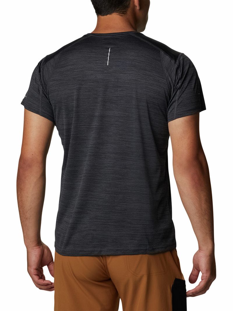 Polera-Manga-Corta-Hombre-Alpine-Chill-Zero-Negro-Columbia