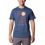 Polera-Manga-Corta-Hombre-Csc-Seasonal-Logo-Azul-Columbia