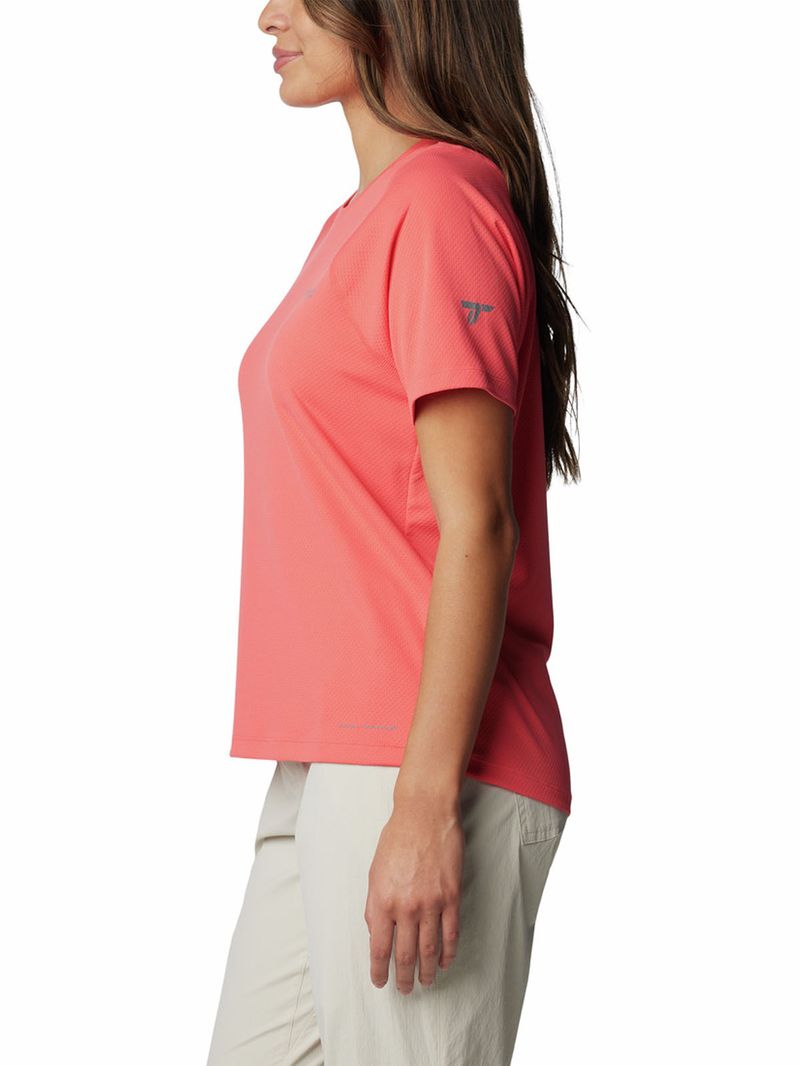 Polera-Manga-Corta-Mujer-Summit-Valley-Crew-Rojo-Columbia