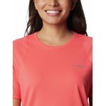 Polera-Manga-Corta-Mujer-Summit-Valley-Crew-Rojo-Columbia