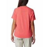 Polera-Manga-Corta-Mujer-Summit-Valley-Crew-Rojo-Columbia
