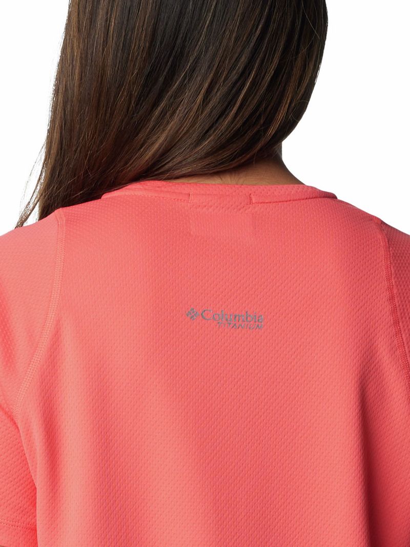 Polera-Manga-Corta-Mujer-Summit-Valley-Crew-Rojo-Columbia