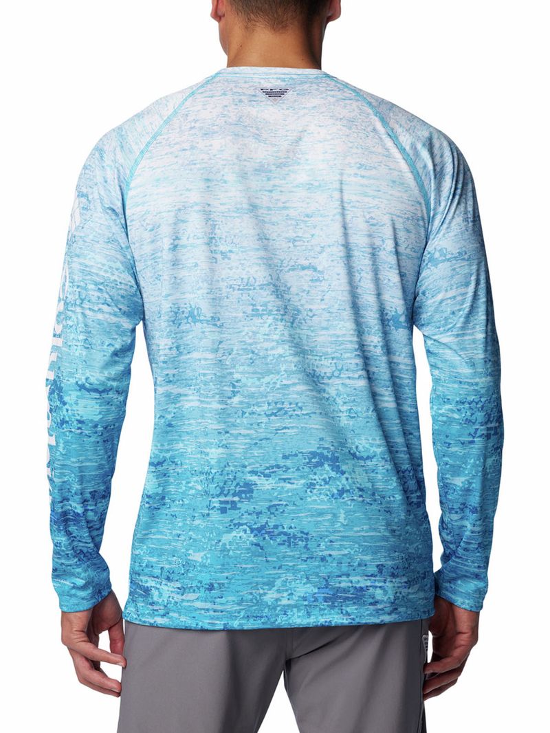 Polera-Manga-Larga-Hombre-Super-Terminal-Tackle-Azul-Columbia
