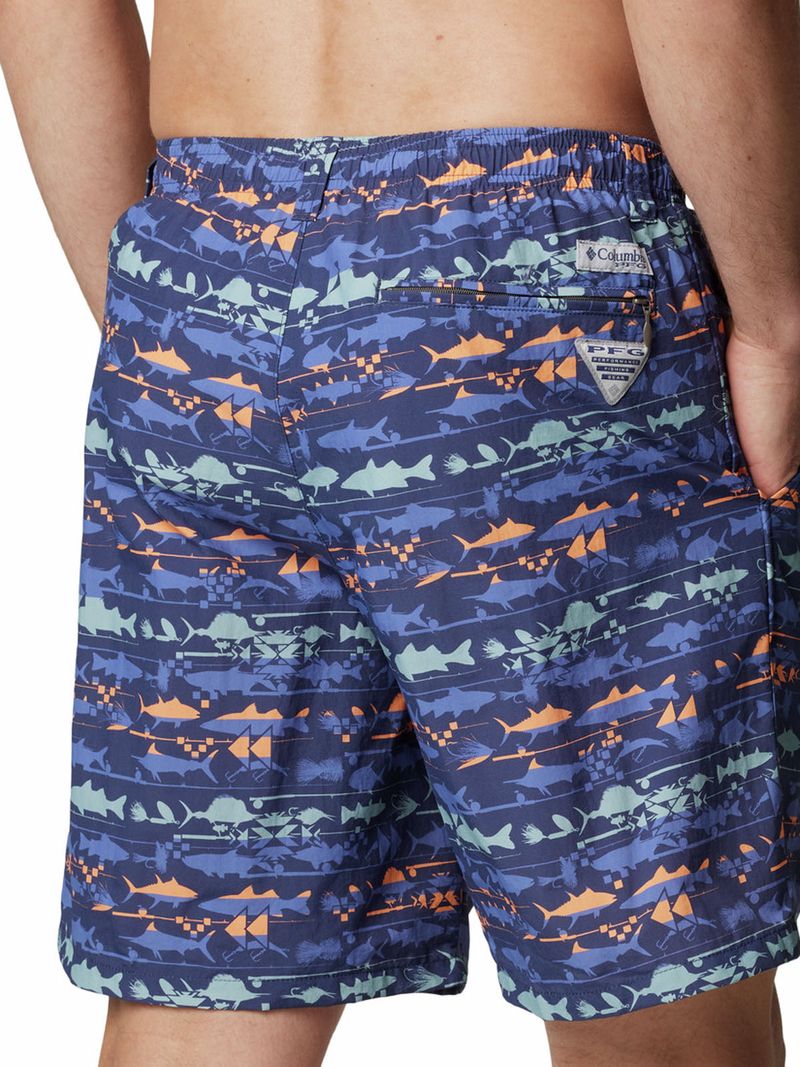 Short Hombre Super Backcast Azul Columbia
