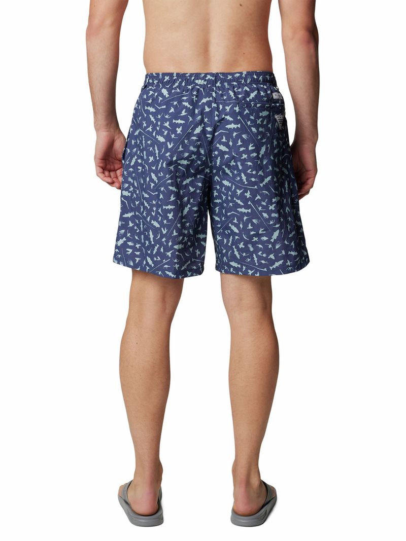 Short Hombre Super Backcast Azul Columbia