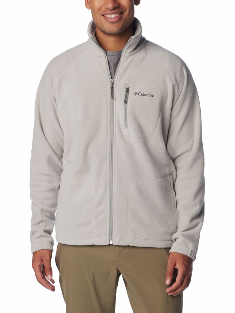 Polar-Hombre-Fast-Trek-II-Full-Zip-Gris-Columbia