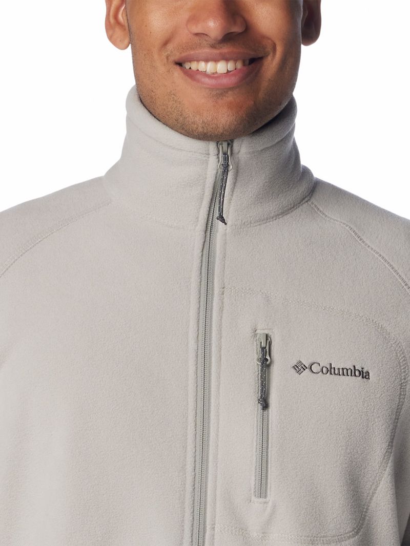 Polar-Hombre-Fast-Trek-II-Full-Zip-Gris-Columbia