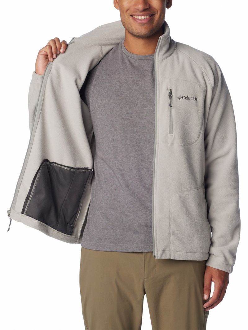 Polar-Hombre-Fast-Trek-II-Full-Zip-Gris-Columbia