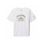 Polera-Manga-Corta-Niños-Mount-Echo-Blanco-Columbia