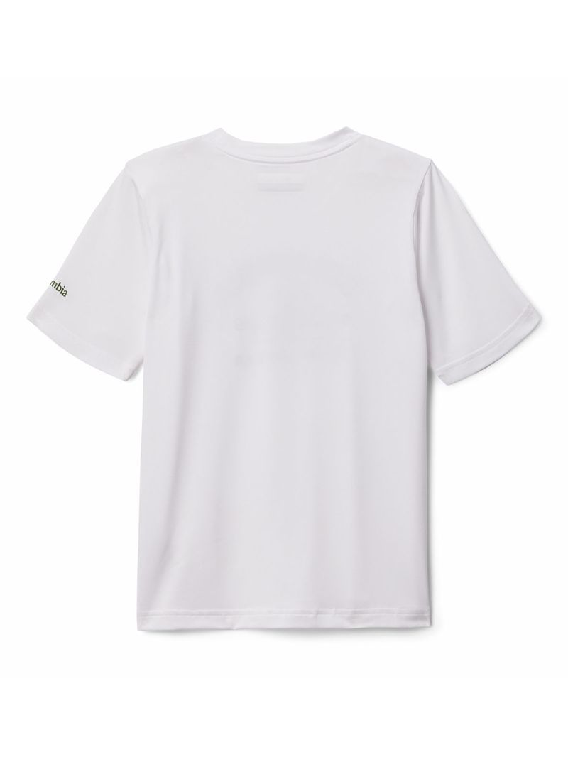 Polera-Manga-Corta-Niños-Mount-Echo-Blanco-Columbia