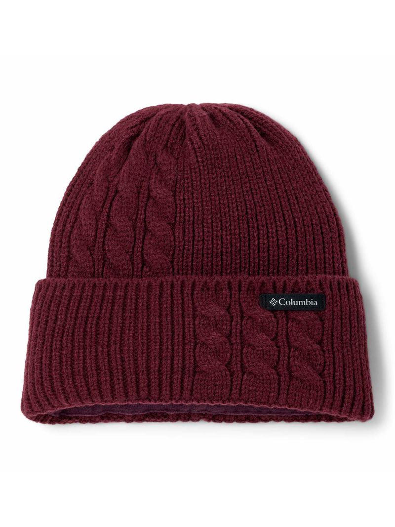 Gorro Mujer Agate Pass Cable Knit Morado Columbia
