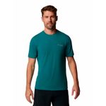 Polera-Manga-Corta-Hombre-Endle-Trail-Running-Azul-Columbia