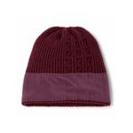 Gorro-Mujer-Agate-Pass-Cable-Knit-Morado-Columbia