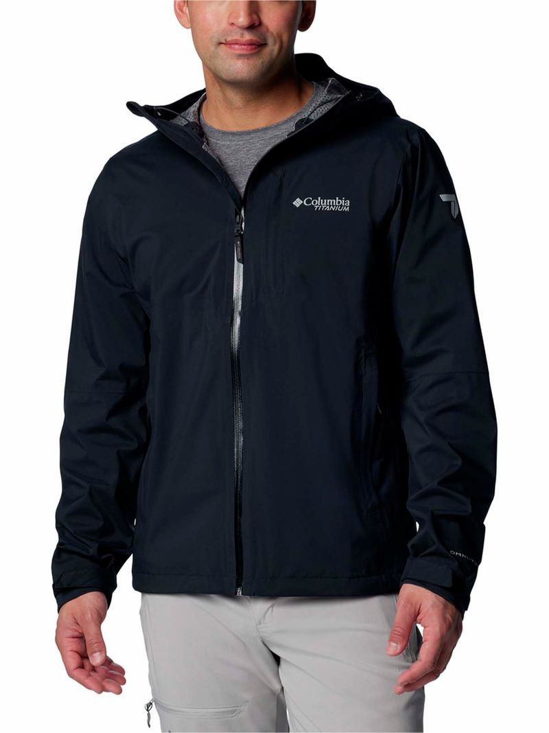 Cortaviento Hombre Ampli-Dry II Shell Negro Columbia