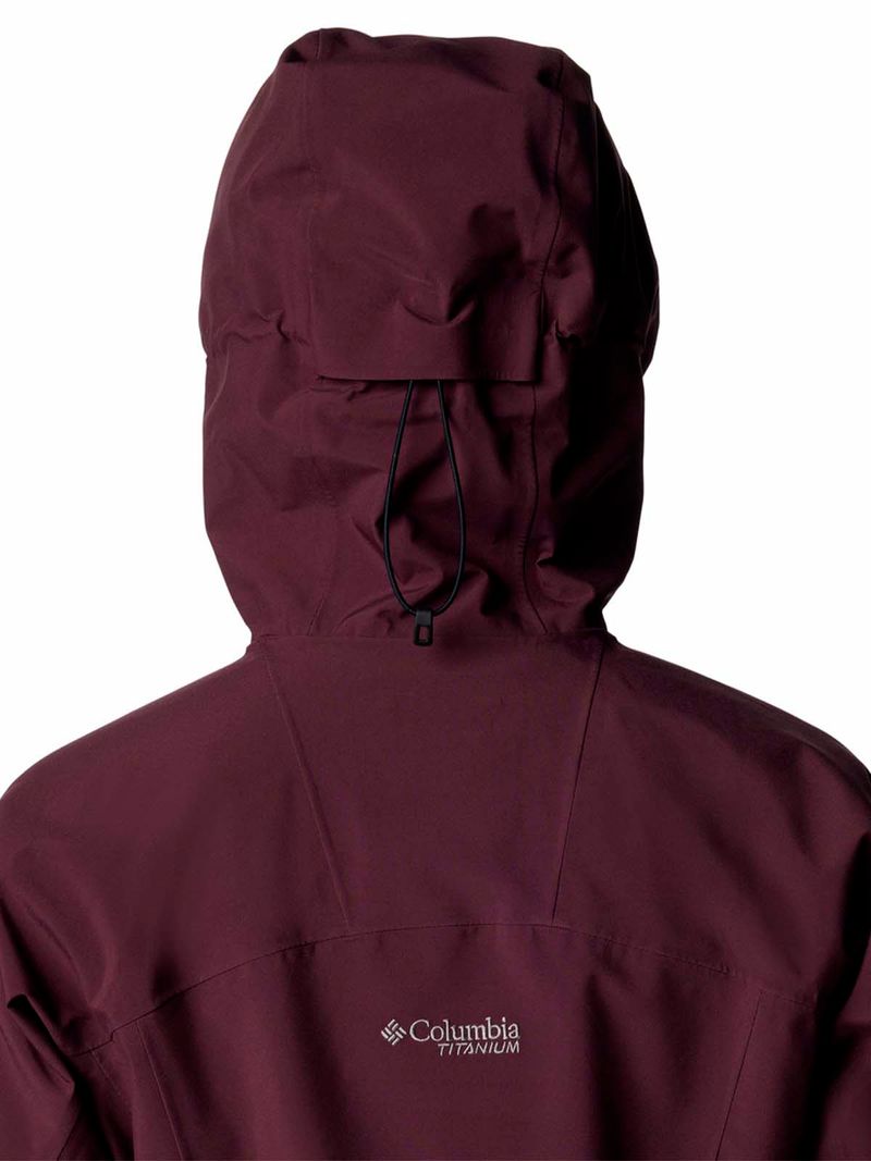 Cortaviento Mujer Platinum Peak II 3L Ski Morado Columbia