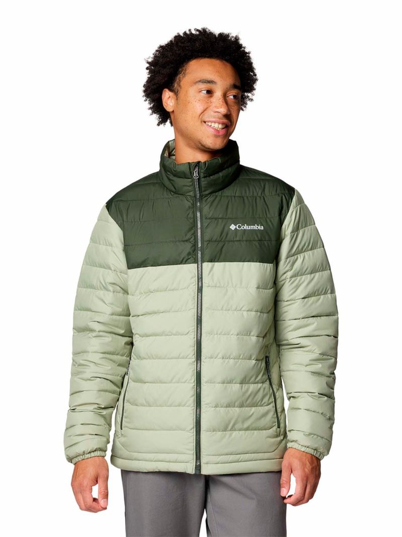 Parka Hombre Powder Lite II Beige Columbia