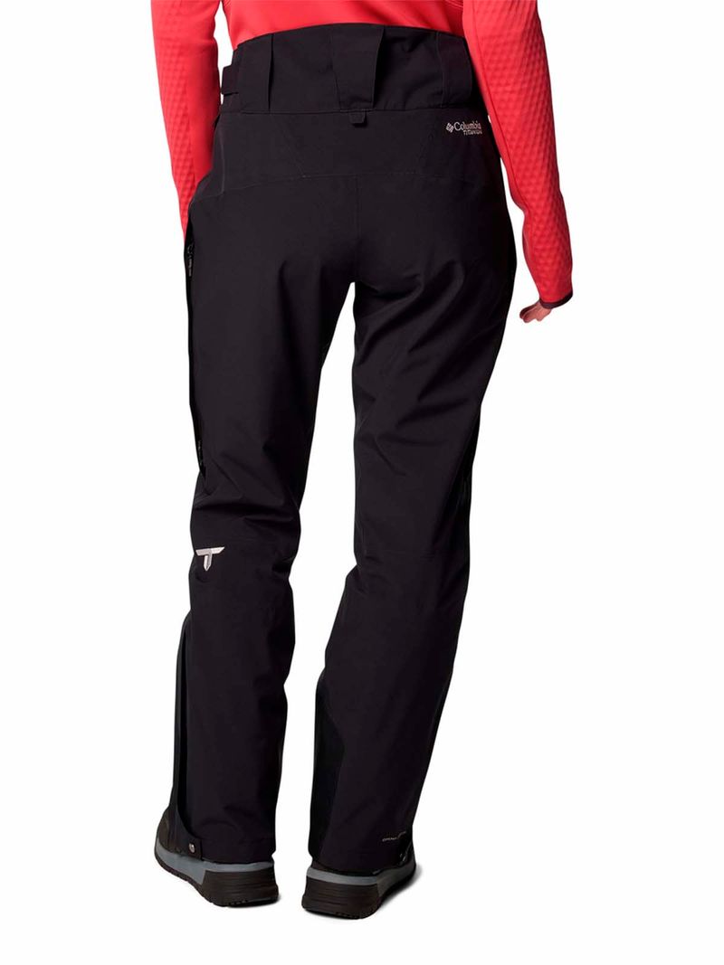 Pantalón Mujer Platinum II 3L Ski Negro Columbia