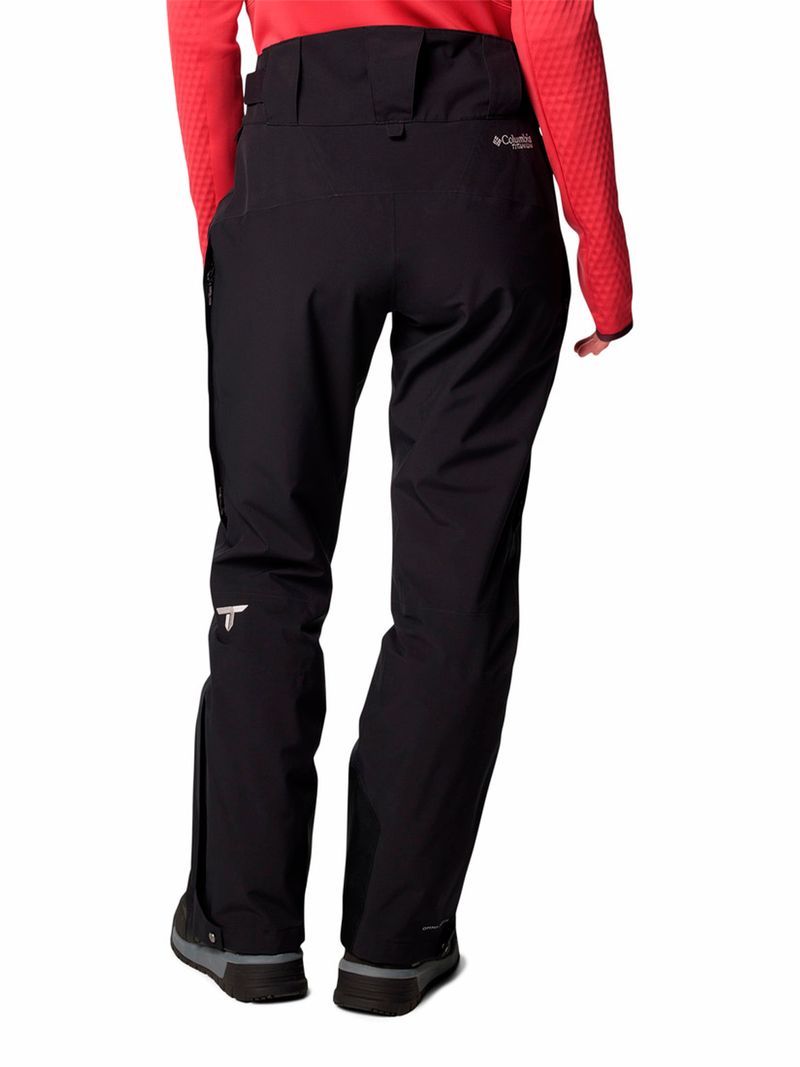 Pantalón Mujer Platinum II 3L Ski Negro Columbia