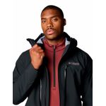 Cortaviento-Hombre-Platinum-II-3L-Ski-Negro-Columbia