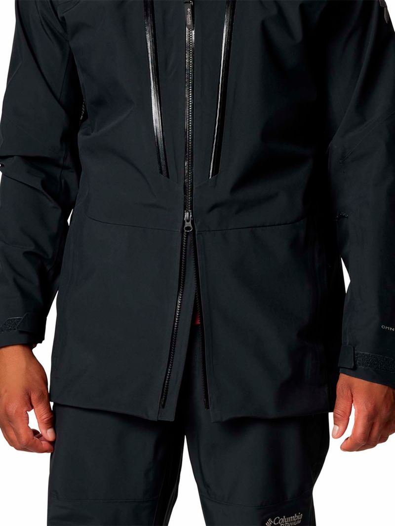Cortaviento-Hombre-Platinum-II-3L-Ski-Negro-Columbia