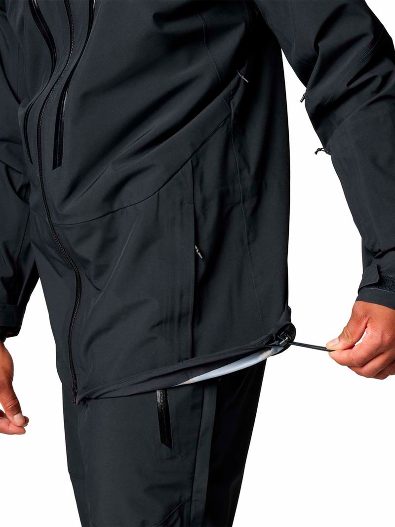 Cortaviento-Hombre-Platinum-II-3L-Ski-Negro-Columbia