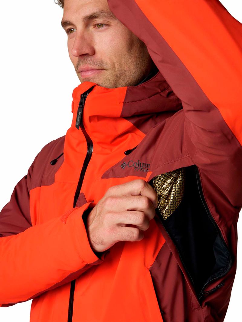 Parka Hombre Cirque Bowl Ski Rojo Columbia
