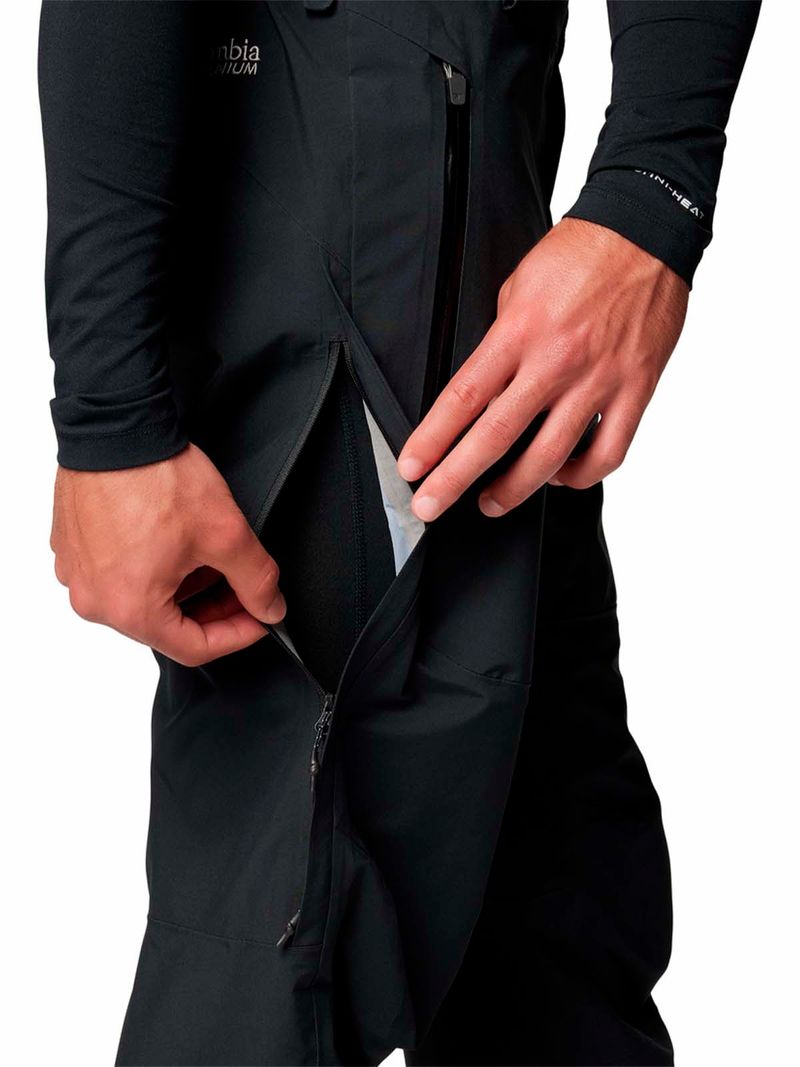 Pantalón Hombre Platinum II 3L Ski Negro Columbia