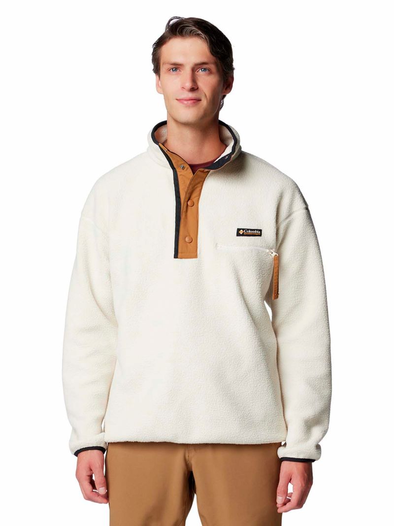 Polar-Hombre-Helvetia-Snap-Fleece-Blanco-Columbia