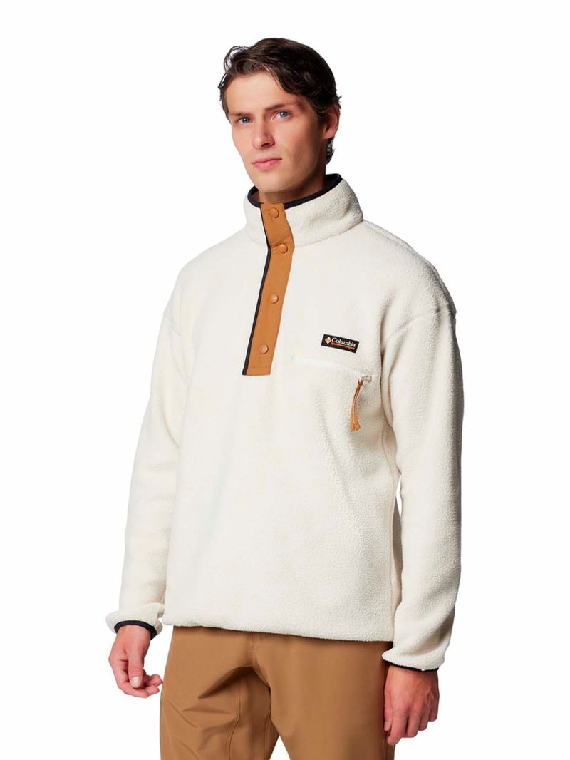 Polar-Hombre-Helvetia-Snap-Fleece-Blanco-Columbia