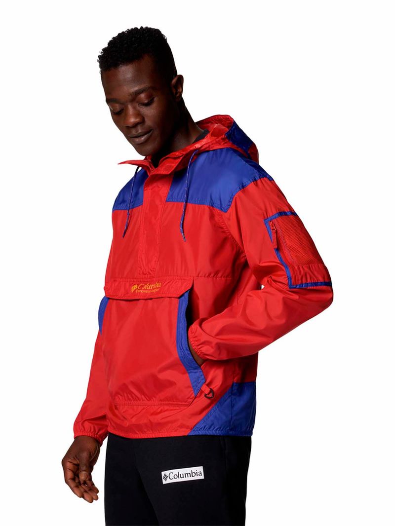 Cortaviento-Hombre-Challenger-Rojo-Columbia