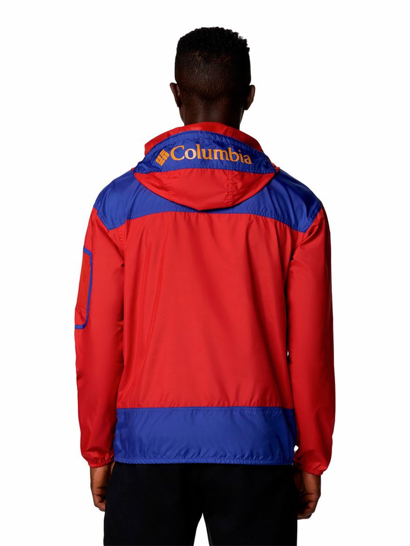 Cortaviento-Hombre-Challenger-Rojo-Columbia