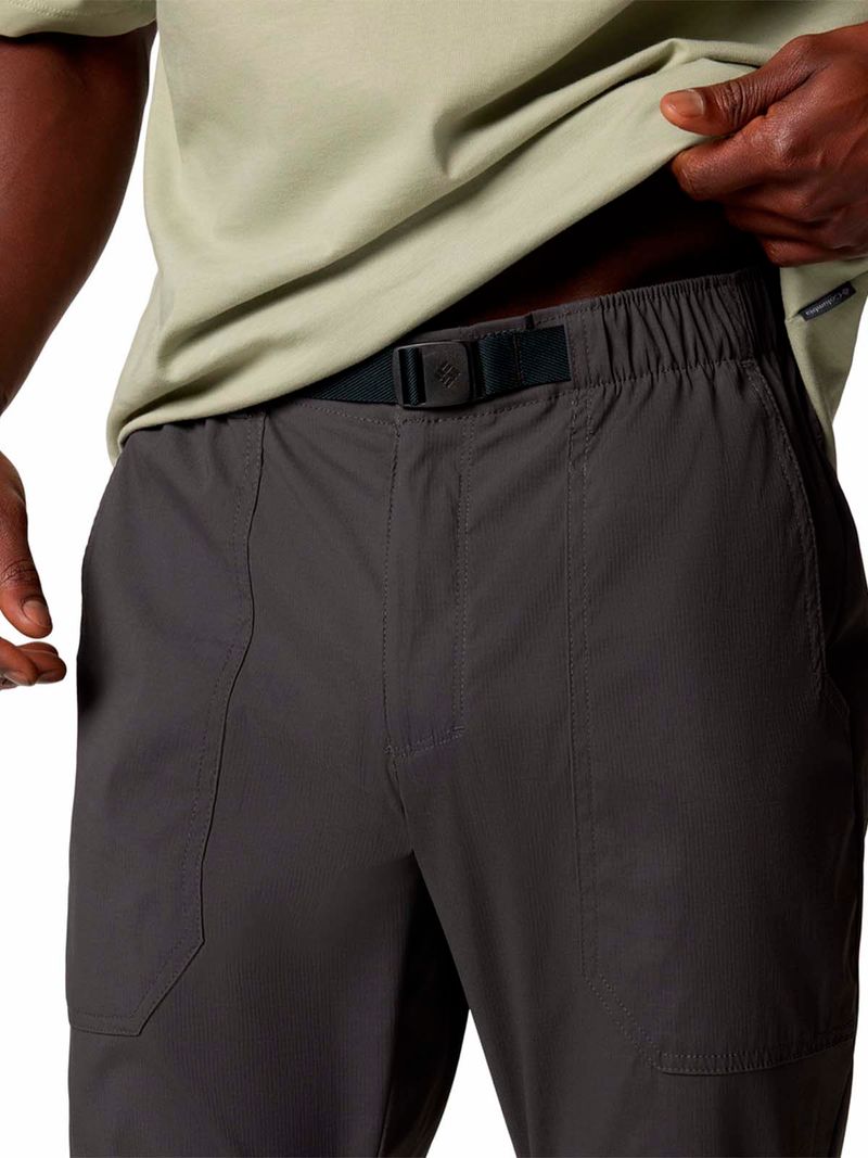 Pantalón Hombre Landroamer Ripstop Gris Columbia
