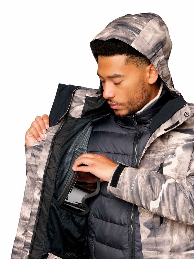 Parka Hombre Whirlibird V Ski Gris Columbia