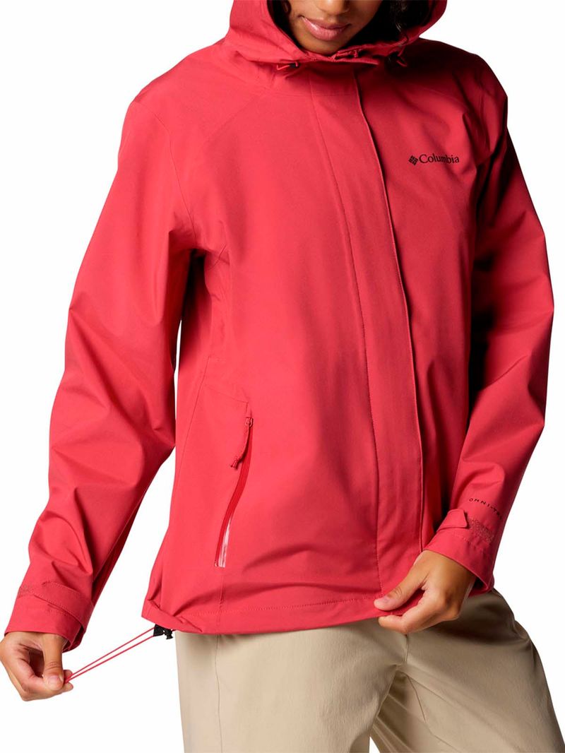 Cortaviento-Mujer-Earth-Explorer-II-Rojo-Columbia