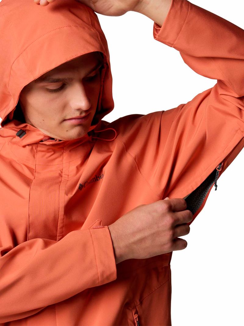 Cortaviento Hombre Earth Explorer II Rojo Columbia