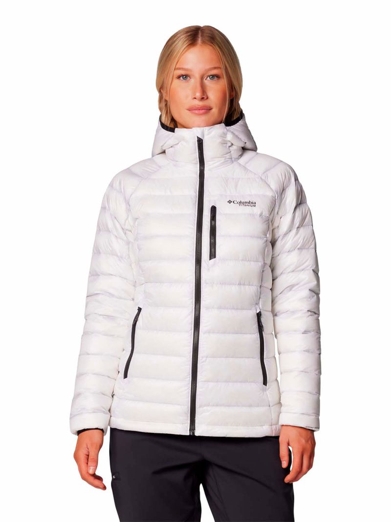 Parka Mujer Arctic Crest Blanco Columbia