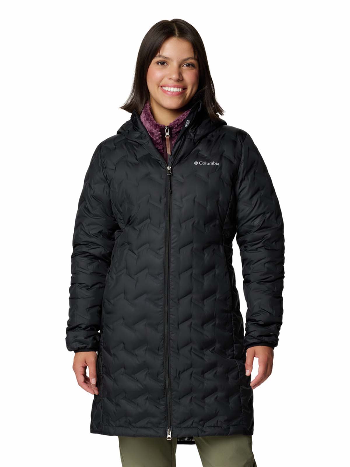Casaca Columbia Chaqueta Larga Columbia Mujer Parka Mujer Delta