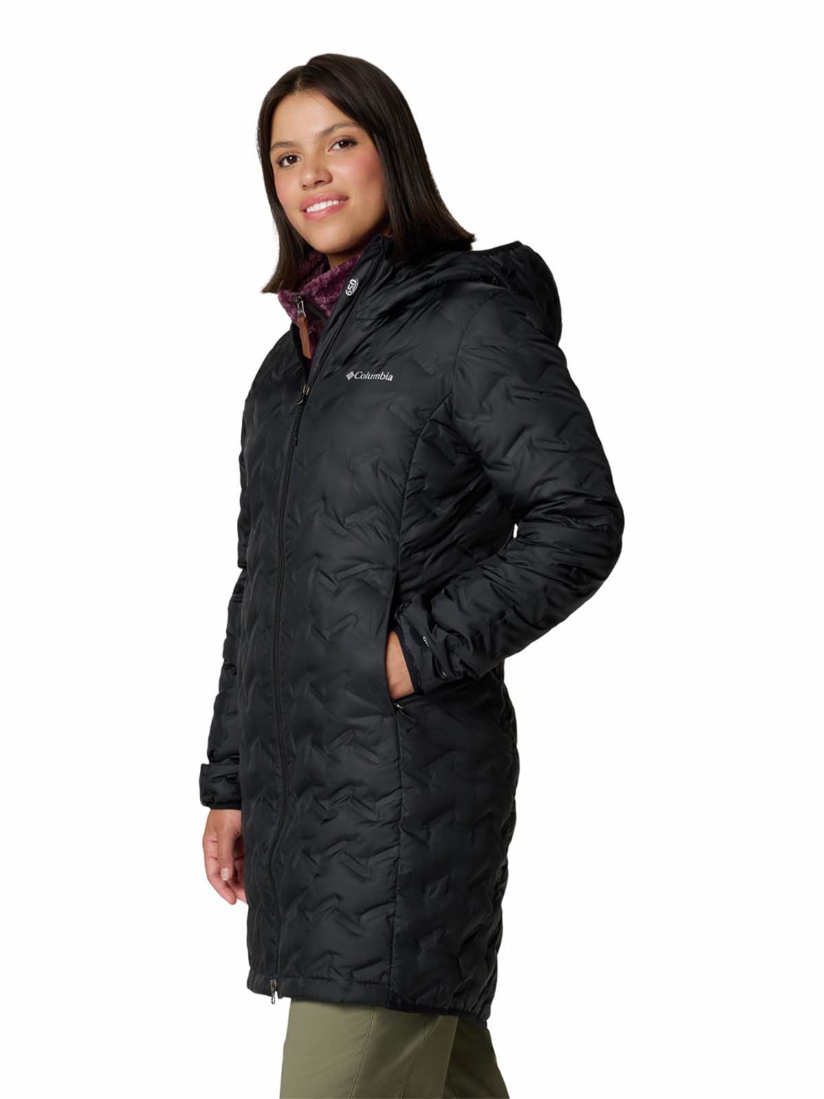 Parka Mujer Delta Ridge Ii Negro Columbia-Columbia Chile