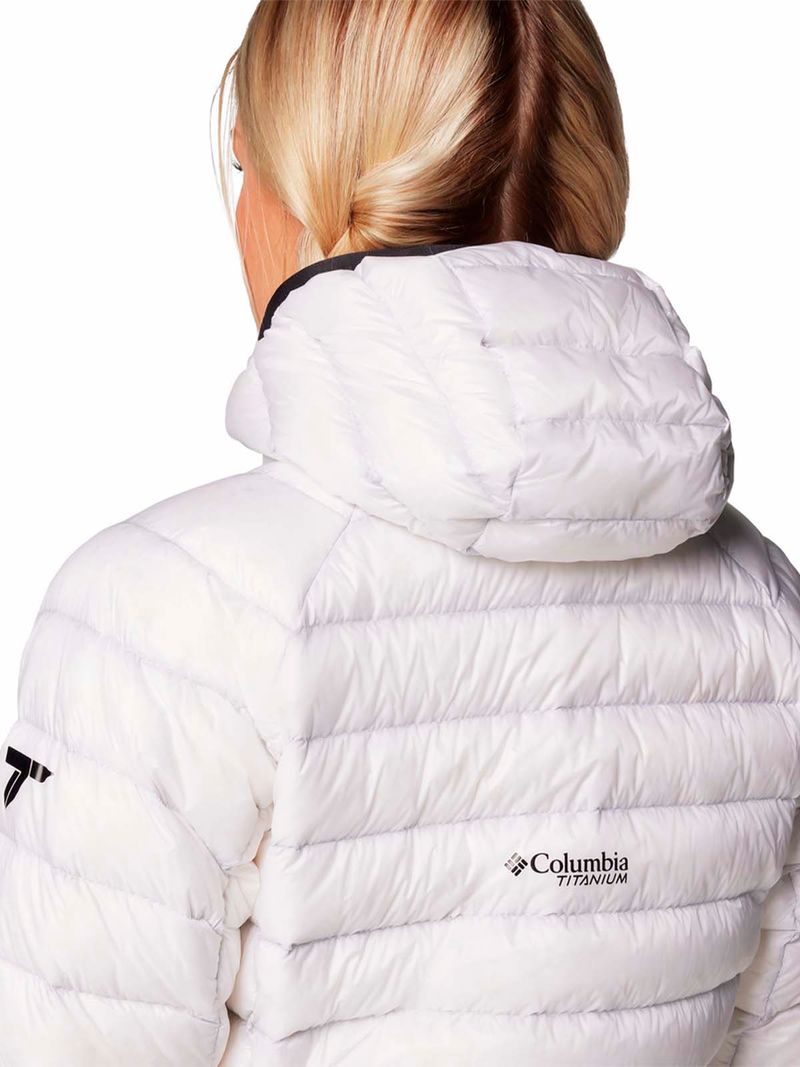 Parka Mujer Arctic Crest Blanco Columbia